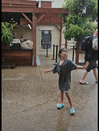 Rain could not wash out our fun at Busch Gardens&nbsp;Williamsburg